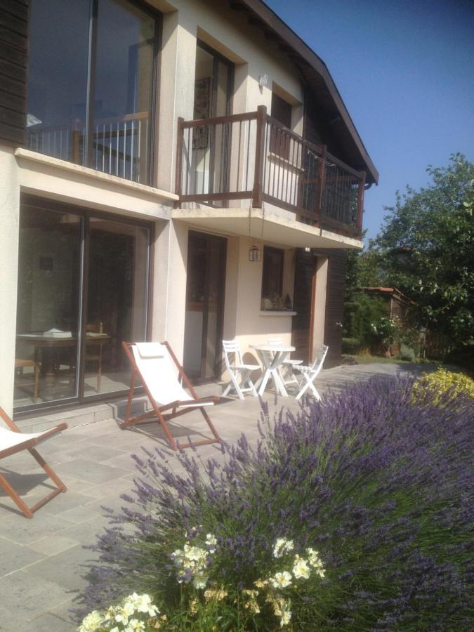 Maison sur la colline cheminée WIFI proche Thermes Aubin  Esterno foto