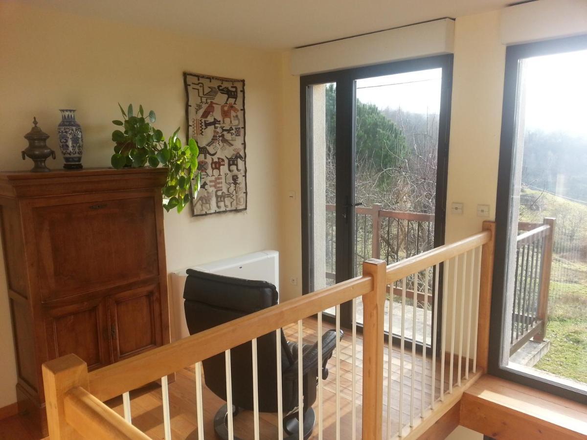 Maison sur la colline cheminée WIFI proche Thermes Aubin  Esterno foto